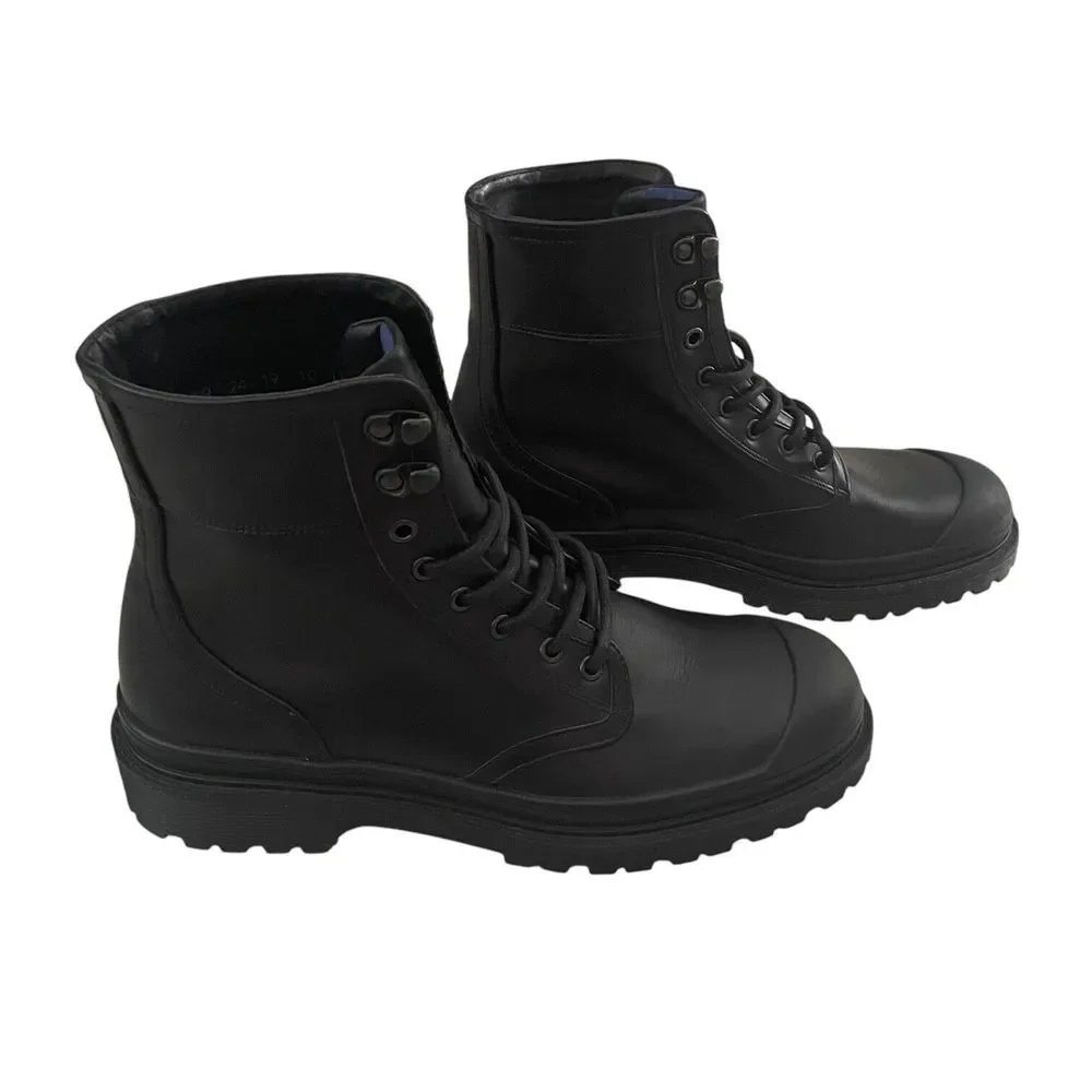 Allen Edmonds Mens Sz 10 The Ranger Storm Trekker Waterproof Black Leather Boots